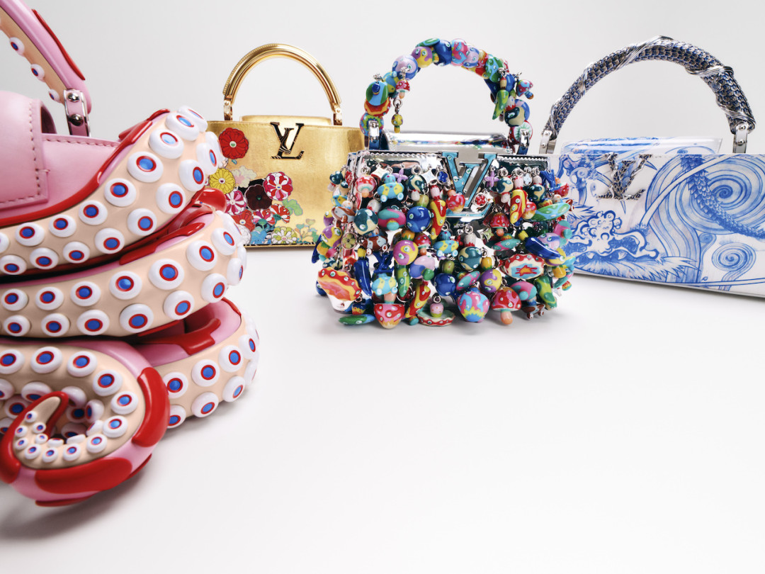 SUPERFLAT DE LUXE: коллекция сумок Louis Vuitton x Takashi Murakami 