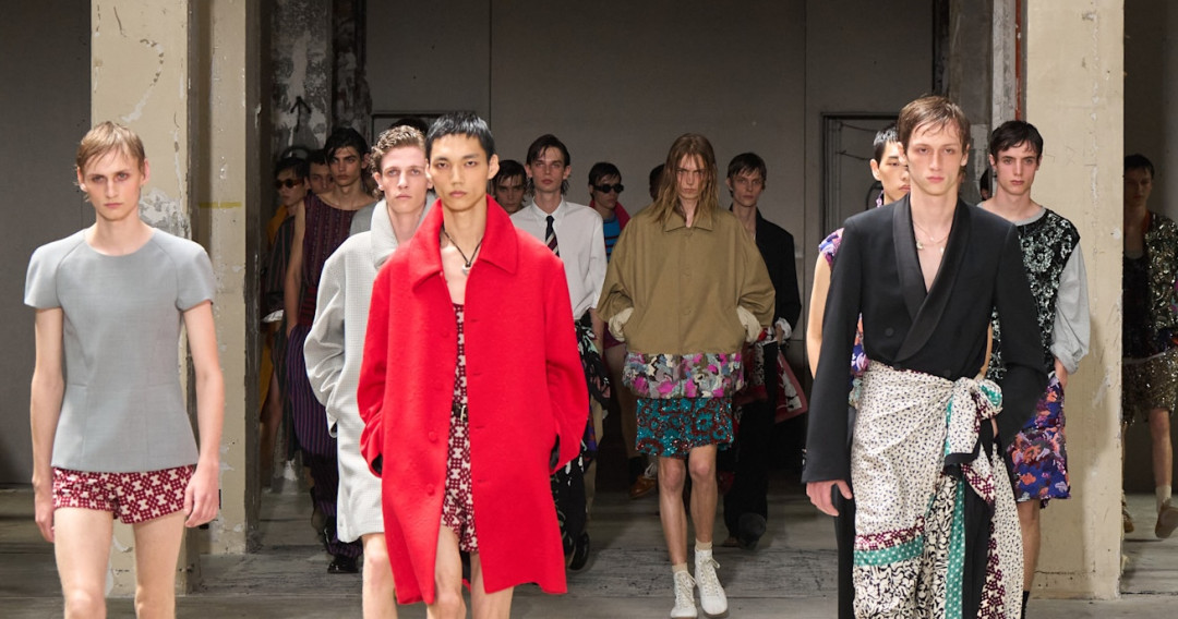 мужская Неделя моды в Париже