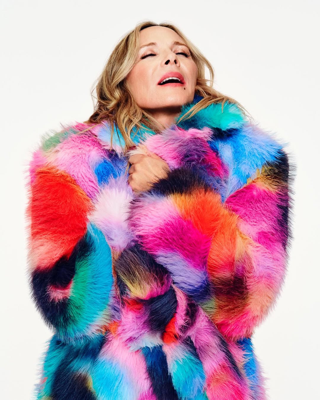 Ким Кэттролл в кампейне Debenhams x Ashish