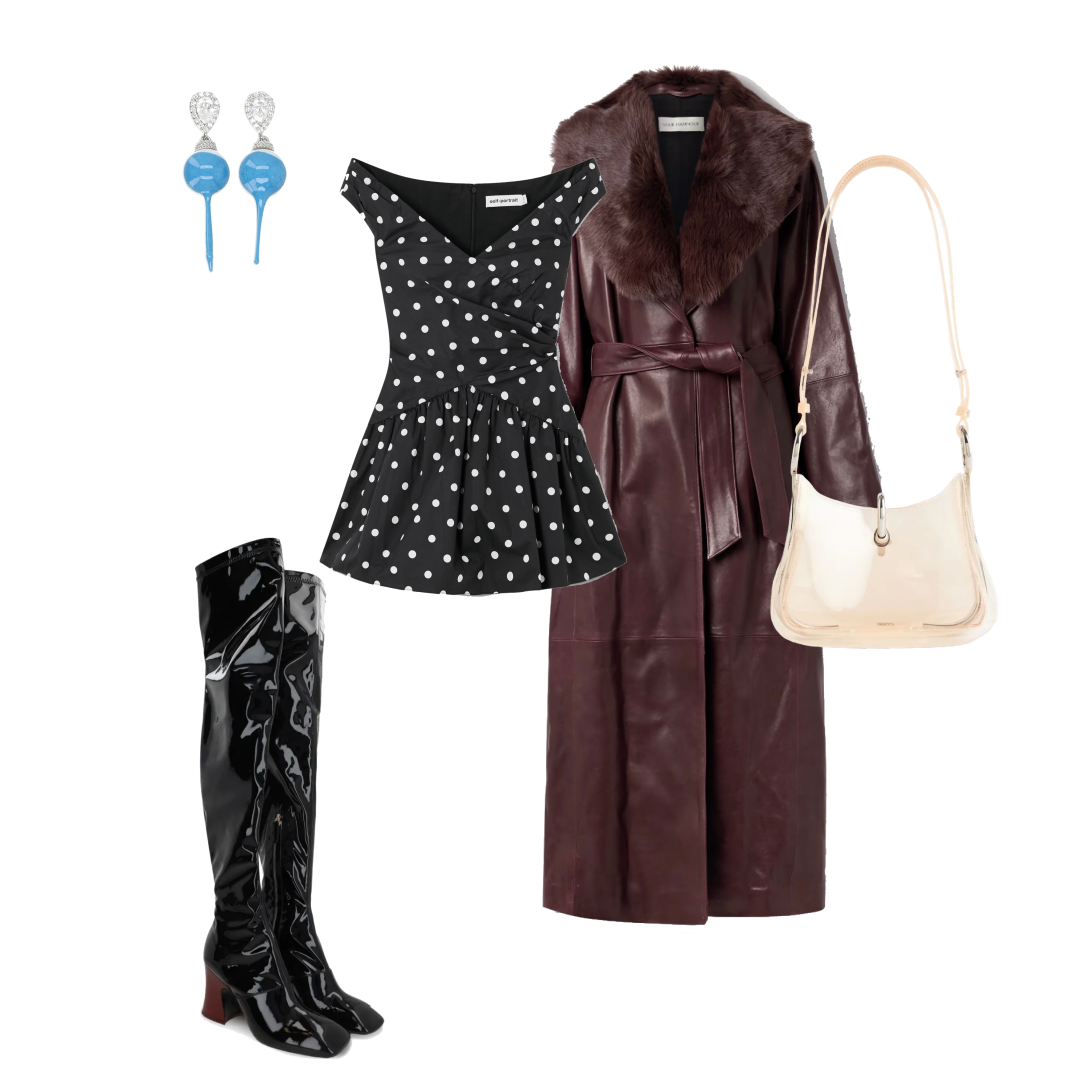 Повторяем винтажный образ FENDI, который надела недавно Лили Коллинз 