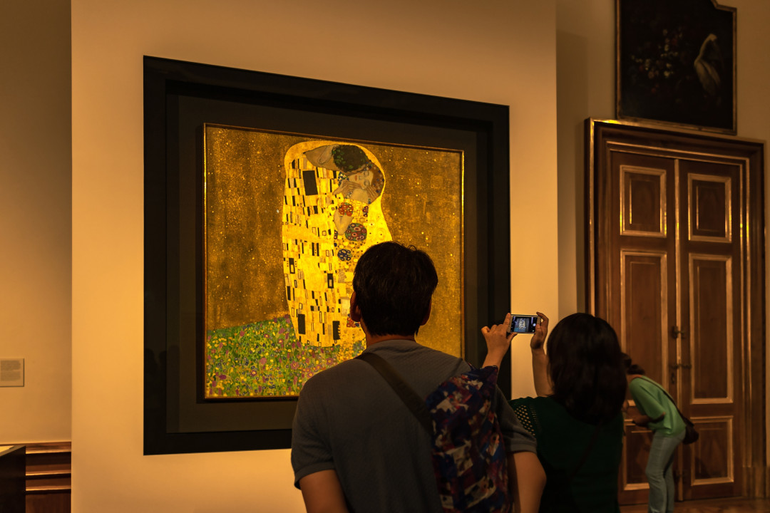 картина Густава Климта «Портрет Элизабет Ледерер»