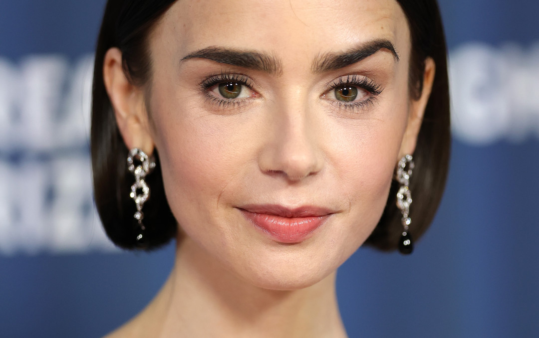 Винтажный образ Лили Коллинз