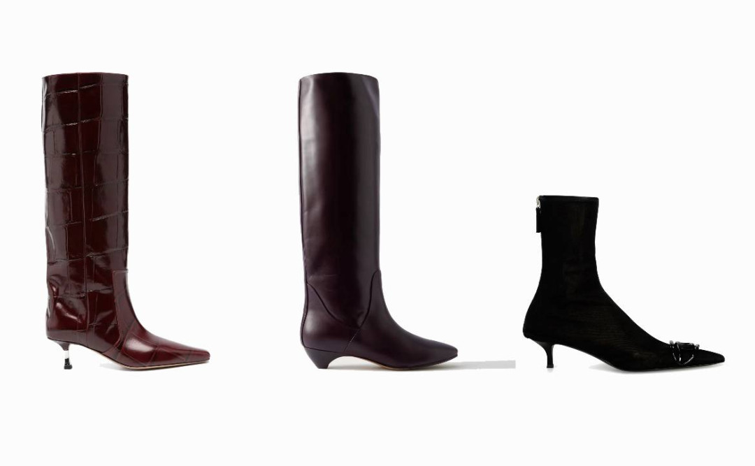 Осенняя обувь на kitten-heel