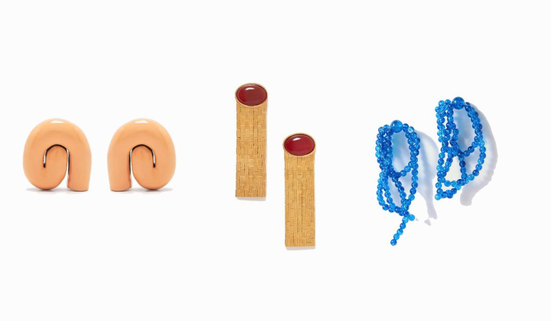 крупные серьги