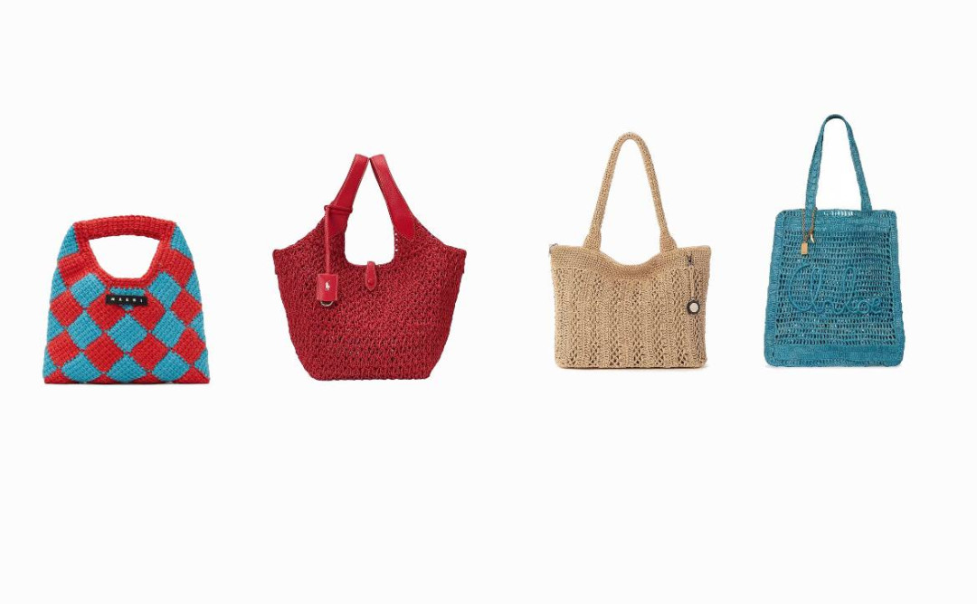 Сумки-тоуты в технике кроше — фавориты сезона
