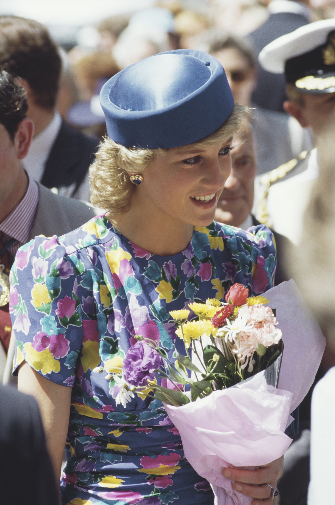 Цветочные платья принцессы Дианы из 80-х снова в моде