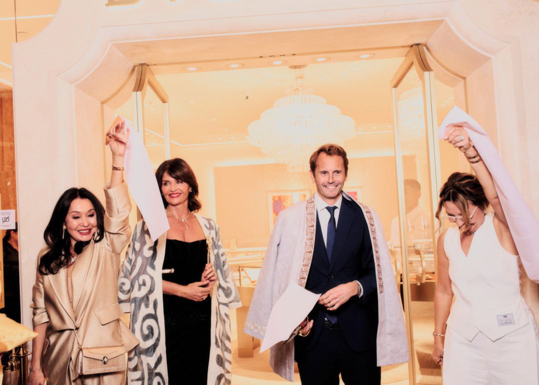 открытие обновленного бутика Bvlgari