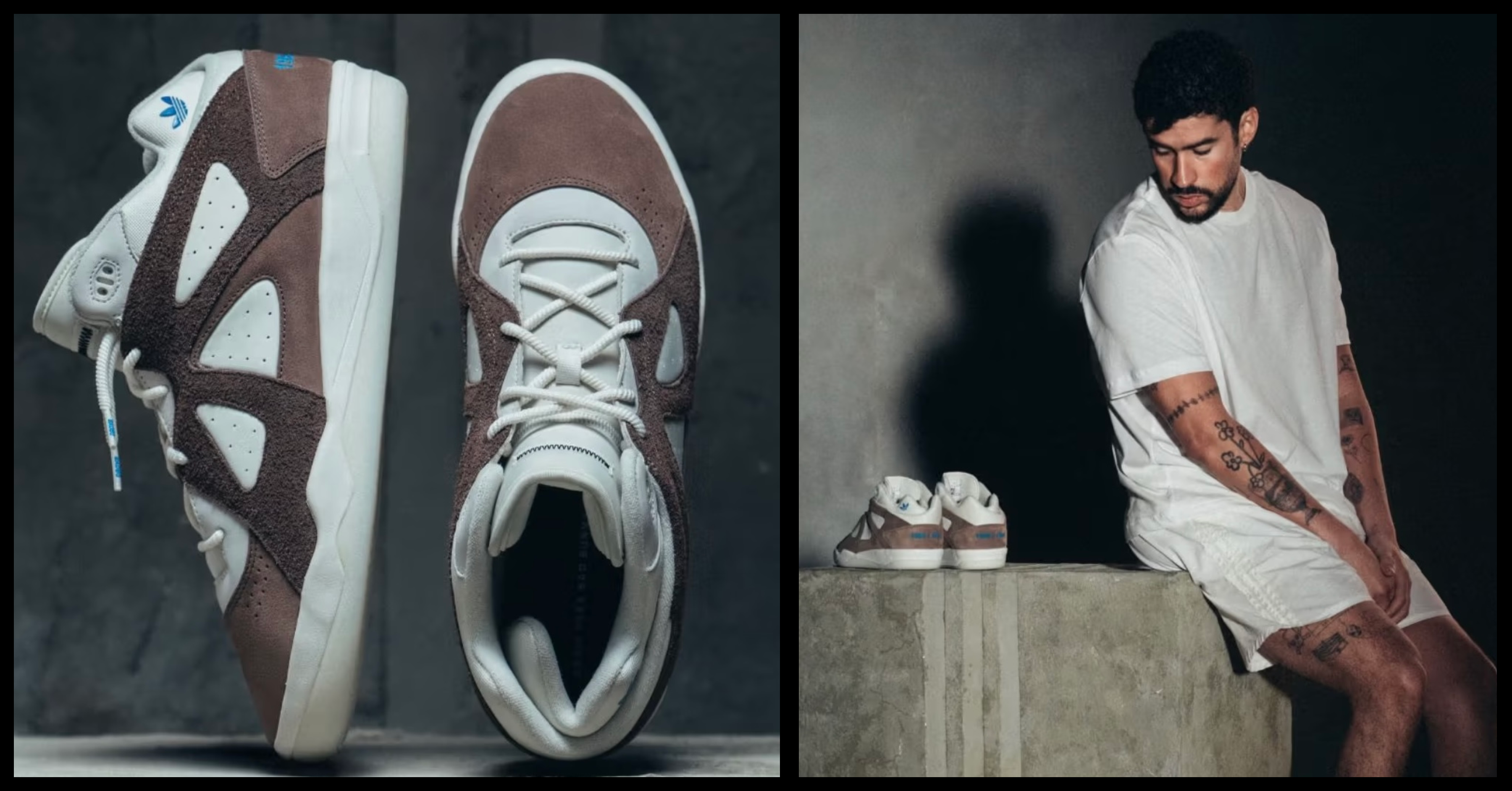 кроссовки Adidas и Bad Bunny