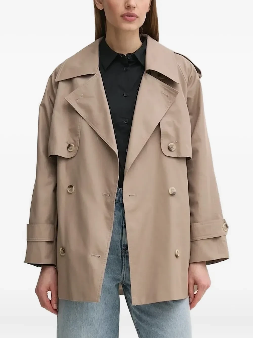 Где найти укороченный тренч как у Хейли Бибер?