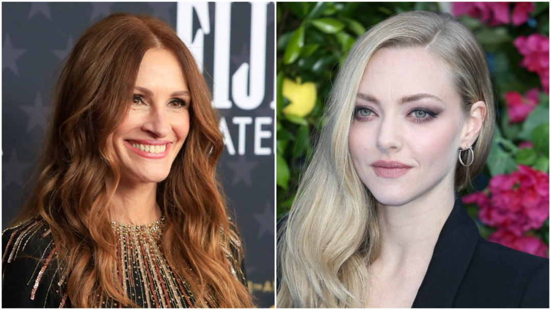 Аманда Сайфред и Джулия Робертс