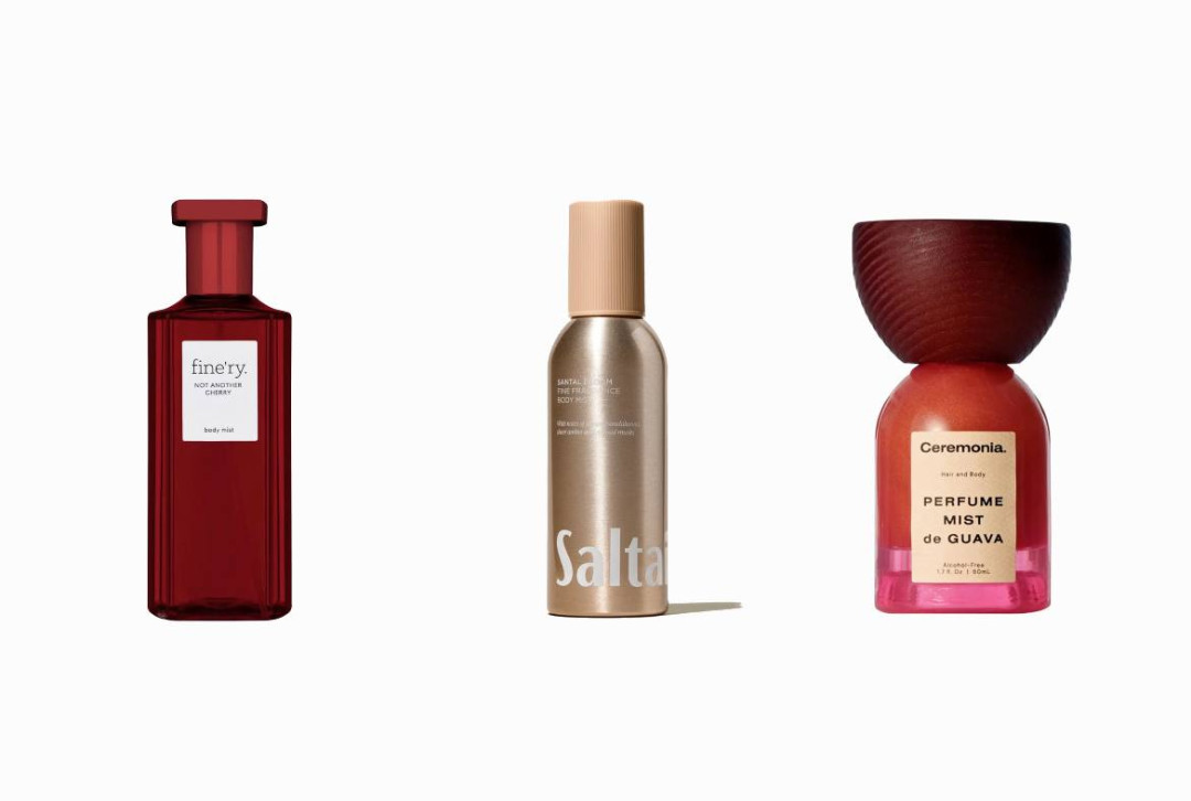 парфюмированные мисты для тела и волос