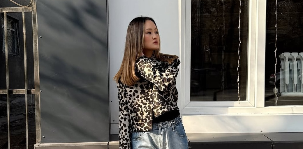 жакет с анималистическим принтом