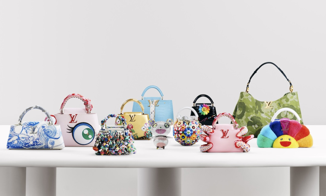 коллекция сумок Louis Vuitton x Takashi Murakami