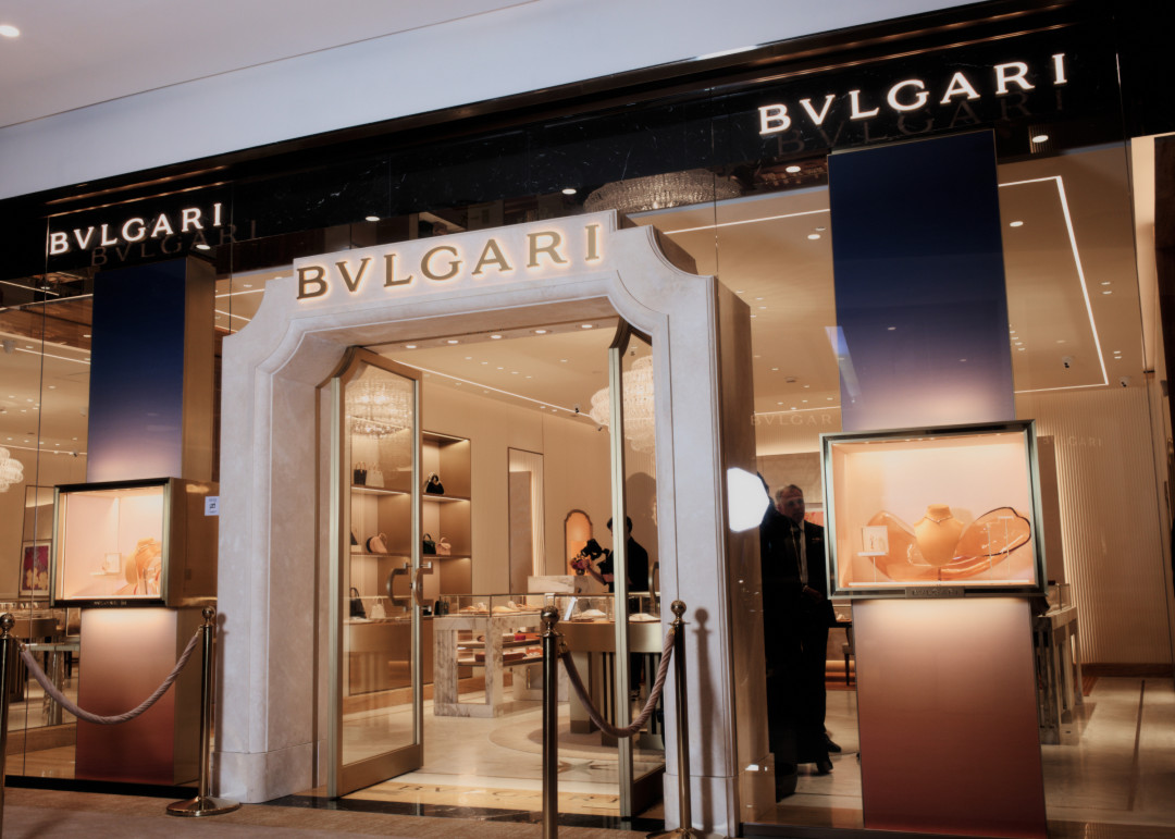 открытие обновленного бутика Bvlgari