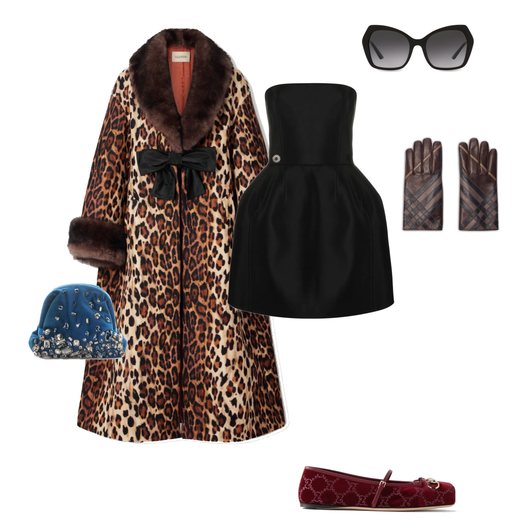 Повторяем винтажный образ FENDI, который надела недавно Лили Коллинз 