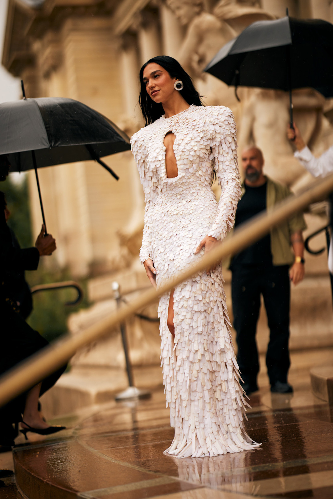 звезды на кутюрном показе Schiaparelli