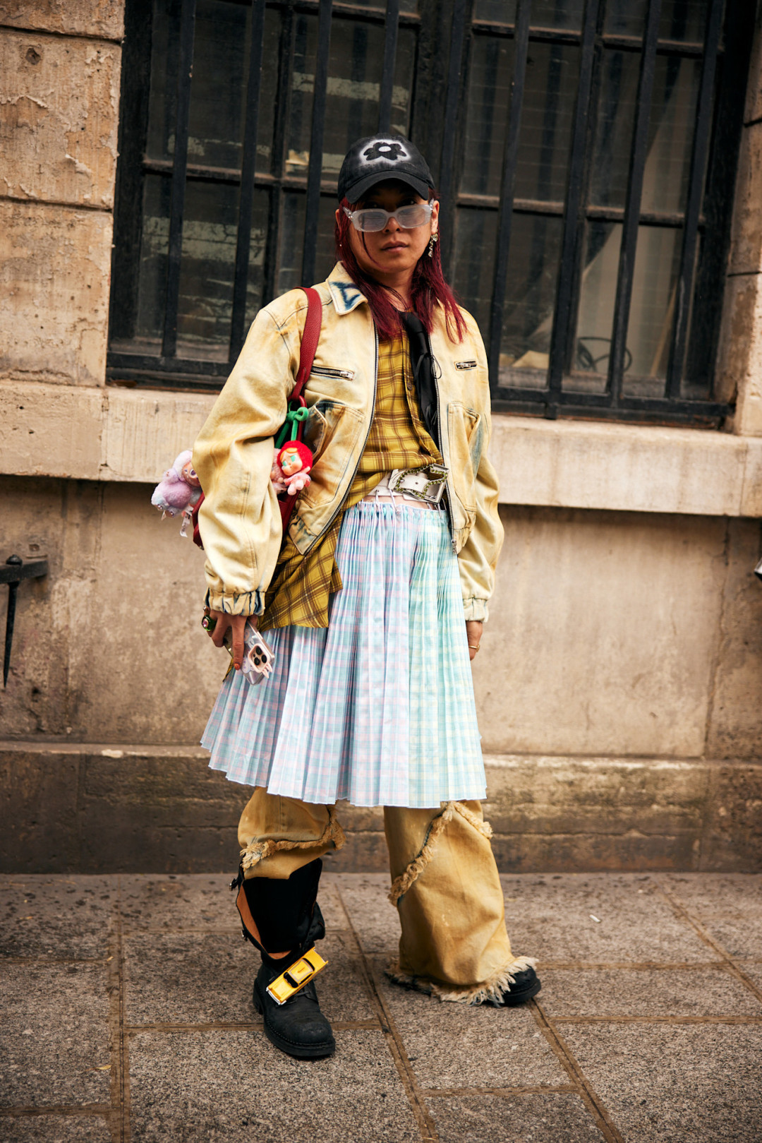 Длинные юбки в складку