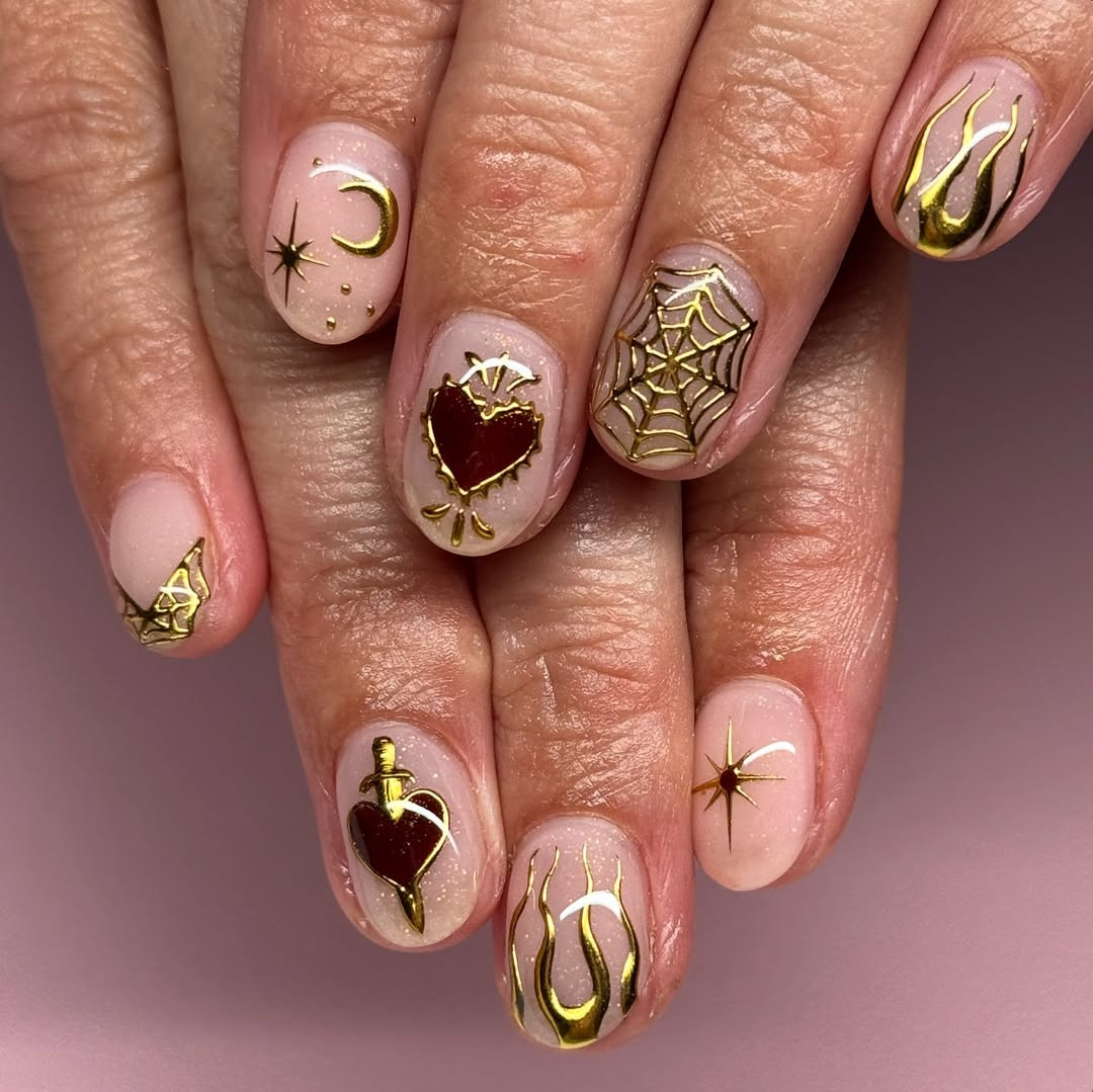 Идеи маникюра для Хэллоуина 