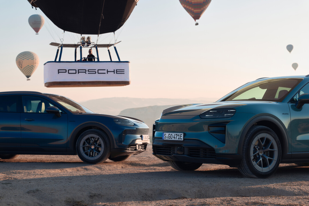 Porsche представляет новый Cayenne Electric: всестороннее испытание в суровых условиях Каппадокии