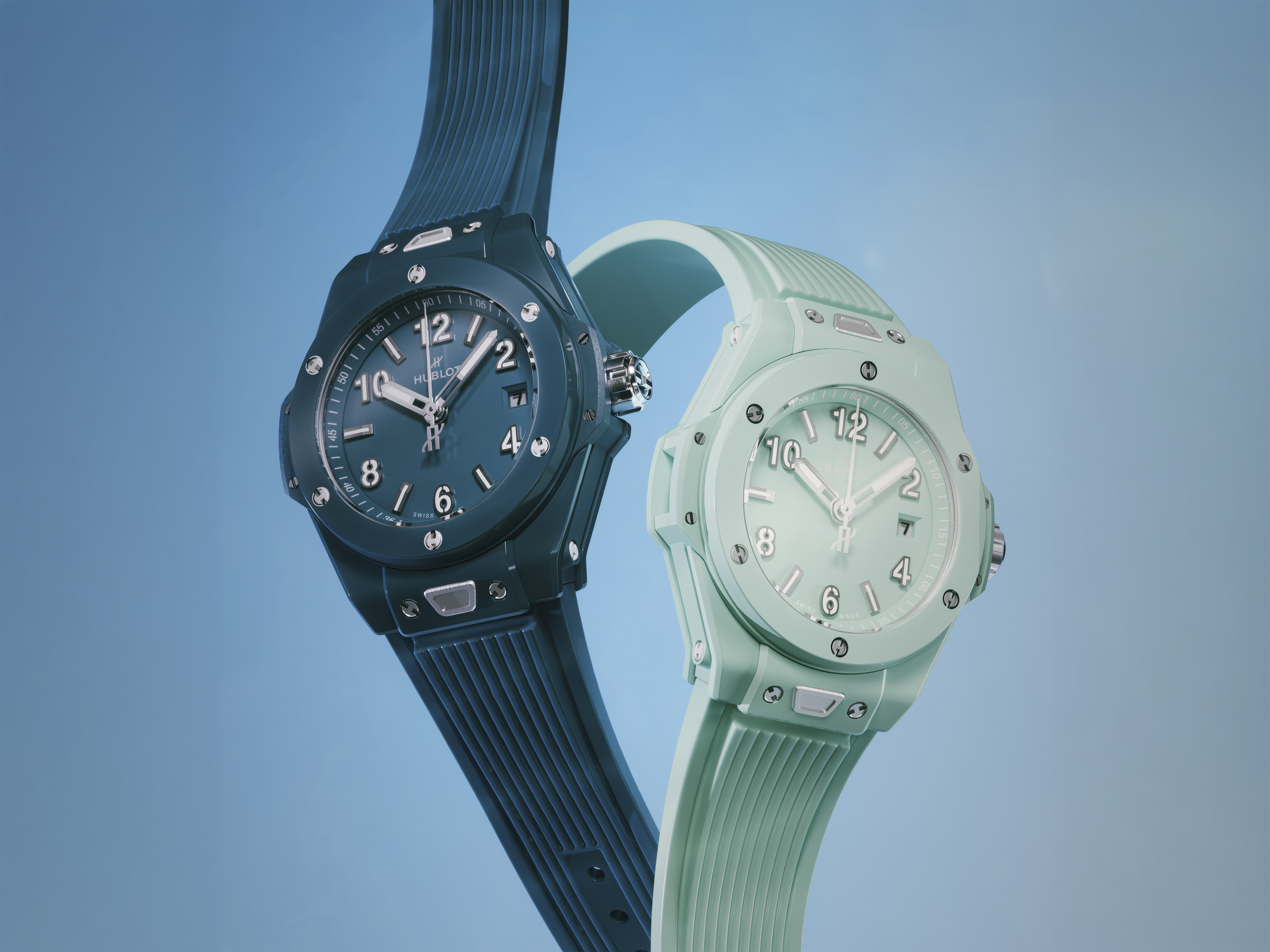 Пастельная революция: Hublot представили летние новинки Big Bang в Сен-Тропе