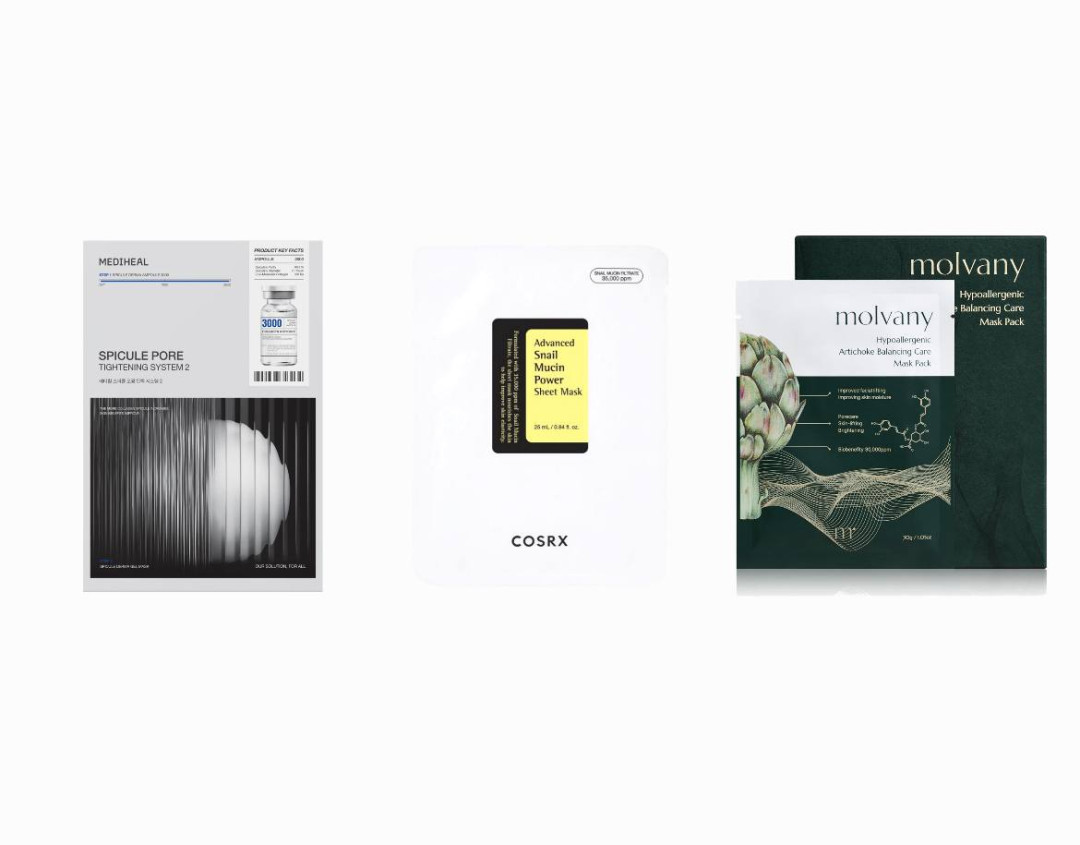 корейские тканевые маски