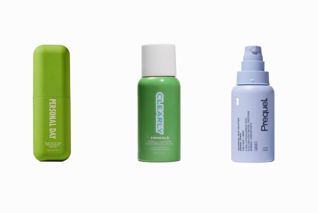 Спреи с хлорноватистой кислотой