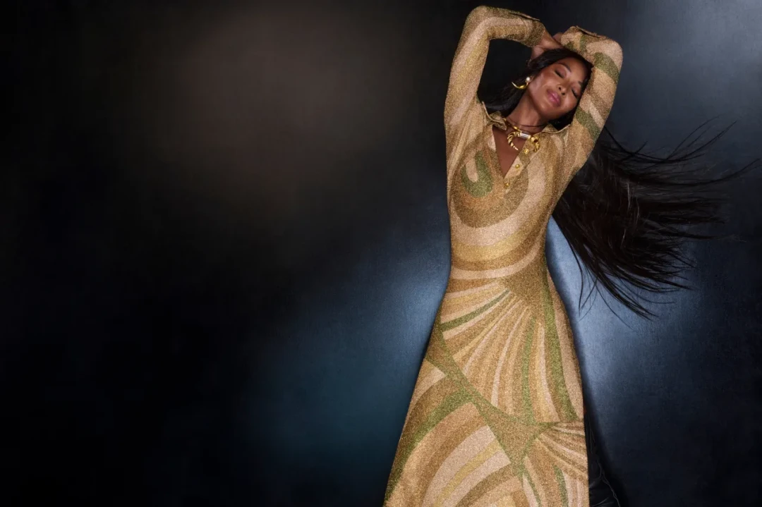 Песни и танцы: Наоми Кэмпбелл в новом осеннем кампейне PUCCI