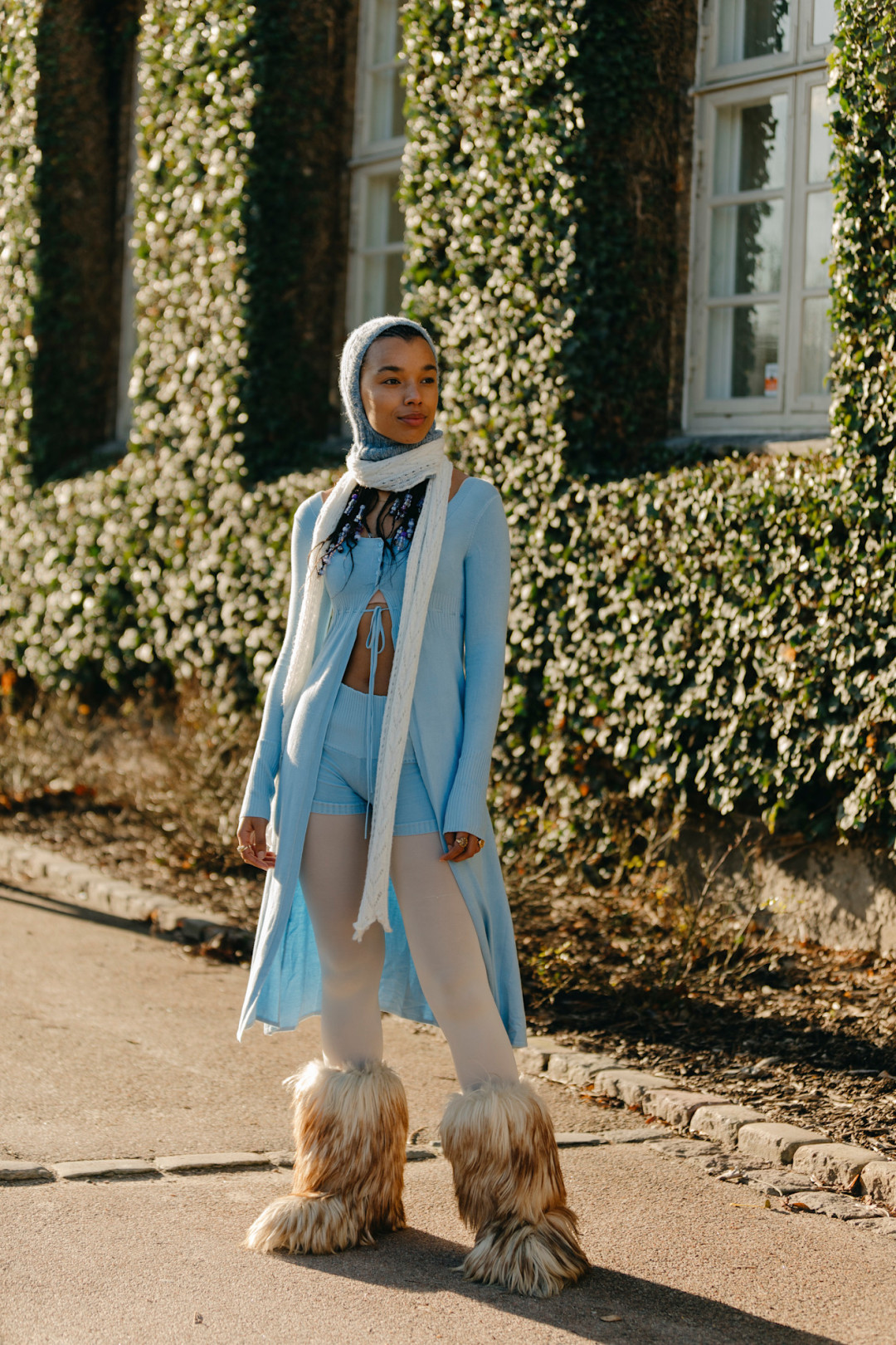 Узкие шарфы 