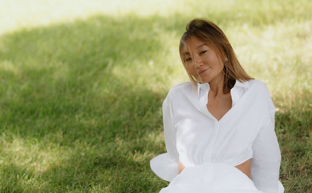 необычное белое платье