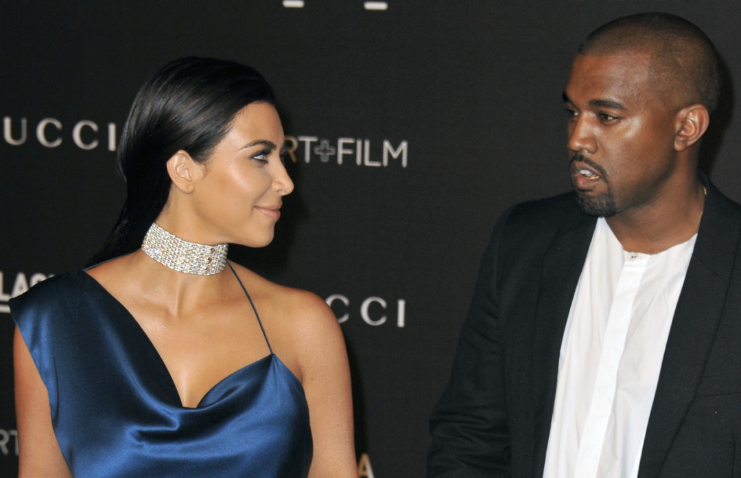 Ким Кардашьян с Канье Уэстом