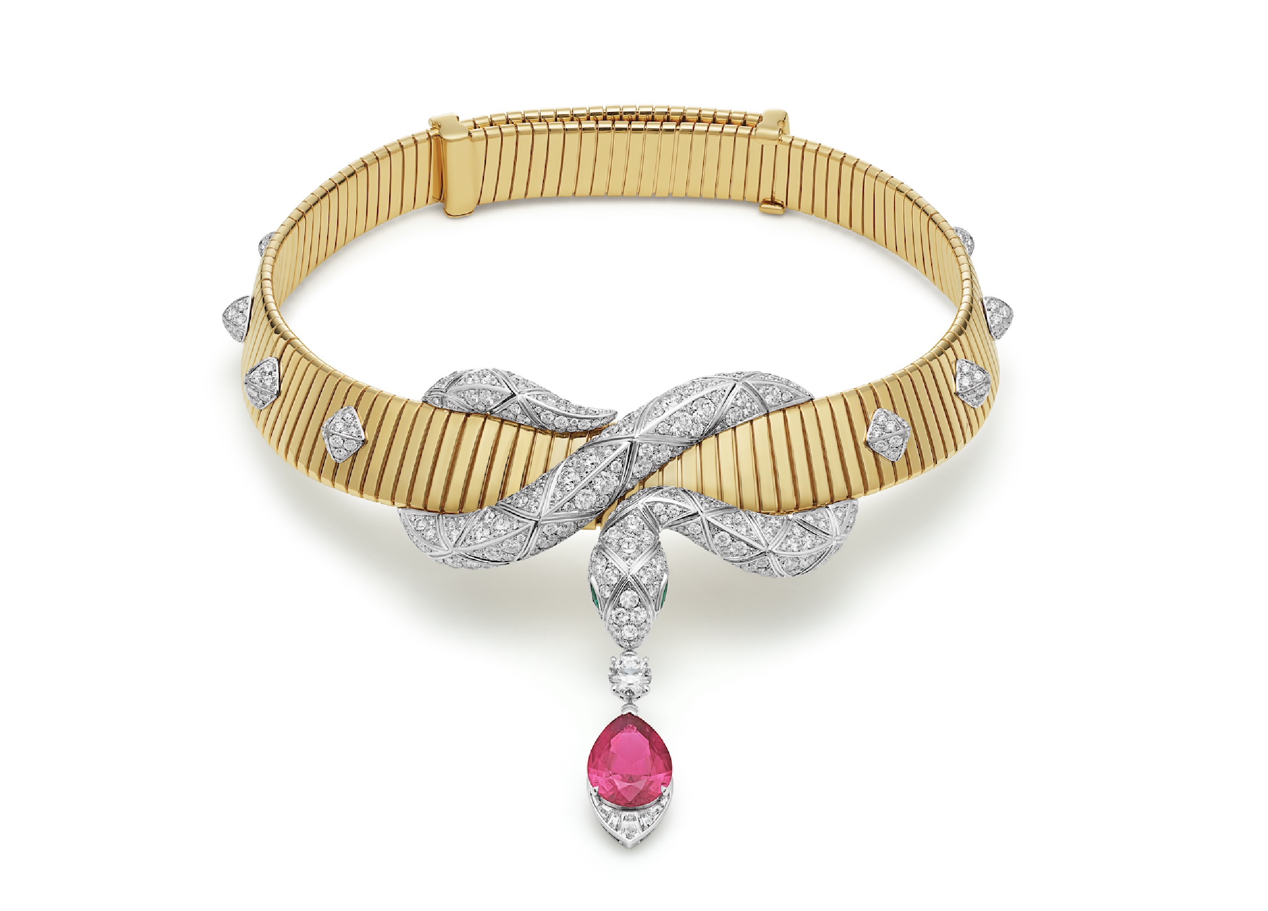 Инсталляция Bvlgari auruBOROS стирает грани между высоким ювелирным искусством и архитектурой 
