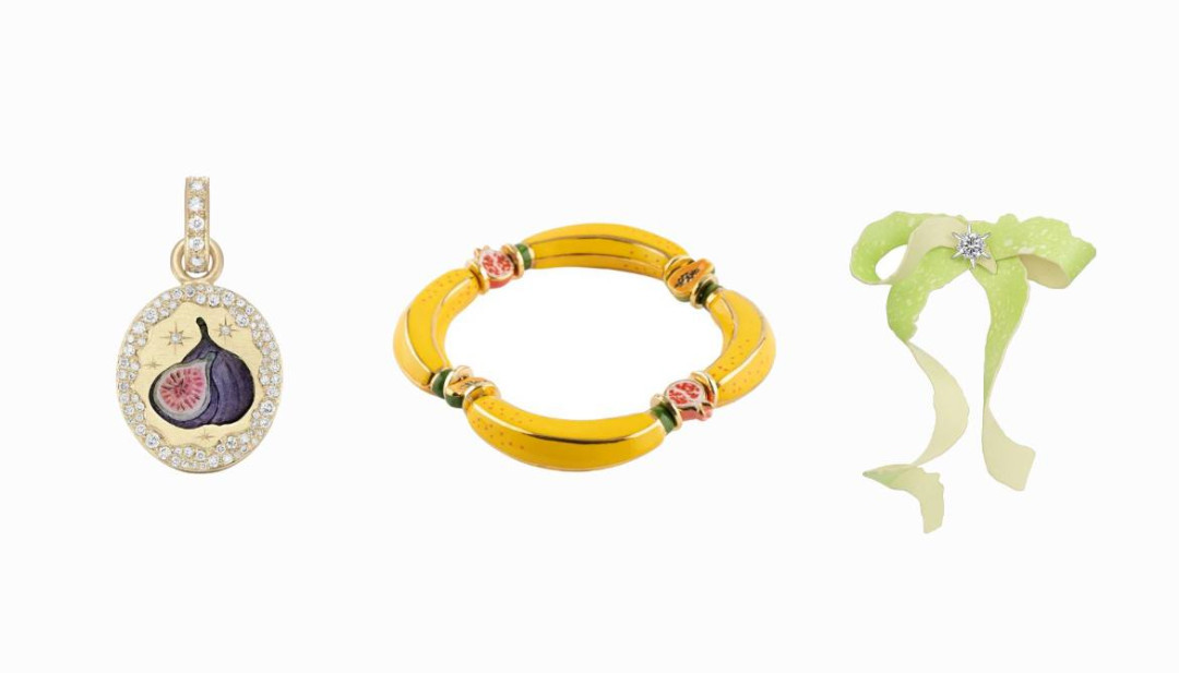 Осы жазда сәнқойлар жеміс түрінде көмкерілген әшекейлерді таңдайды