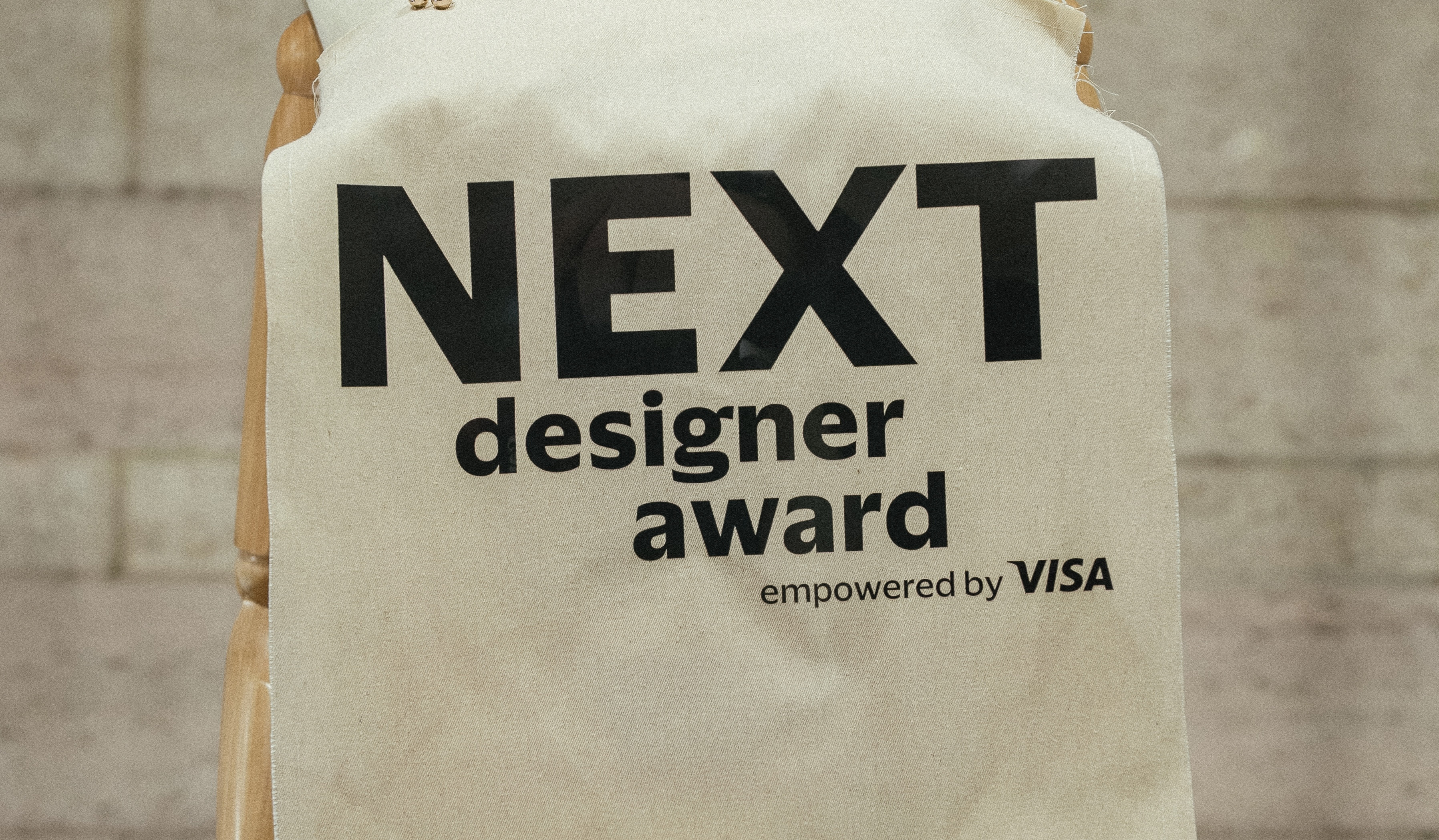 Next Designer Award. Empowered by Visa