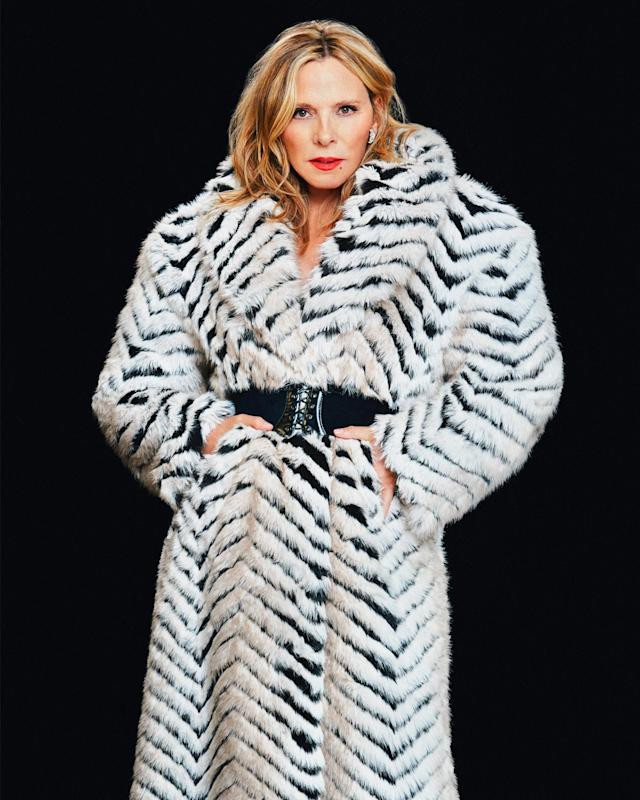 Ким Кэттролл в кампейне Debenhams x Ashish