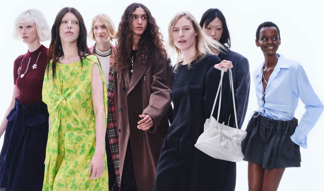 кампейн осенне-зимней коллекции Prada 2025 года