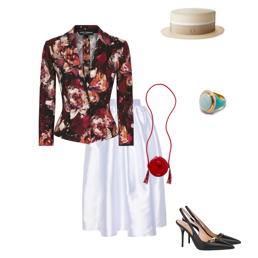 Повторяем винтажный образ FENDI, который надела недавно Лили Коллинз 