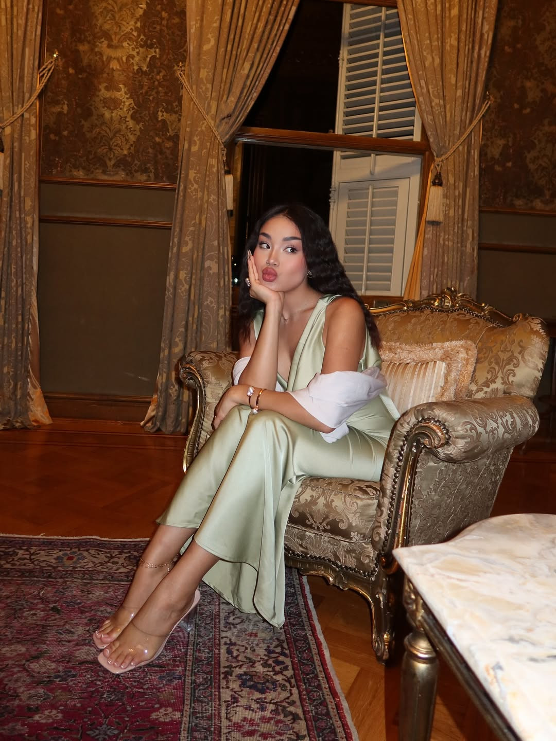  прозрачные мюли