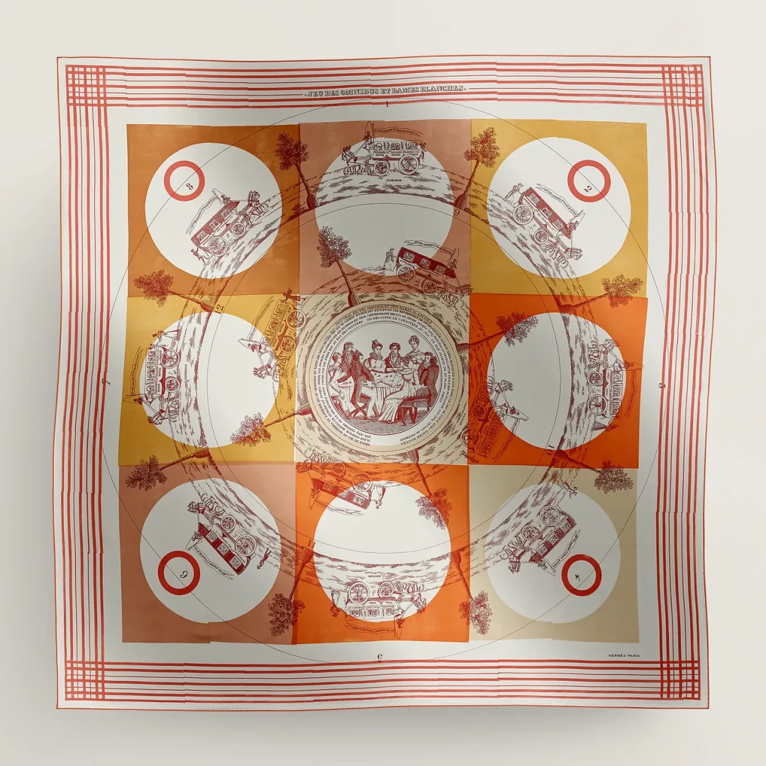 История героя: шелковый платок Hermès Carré