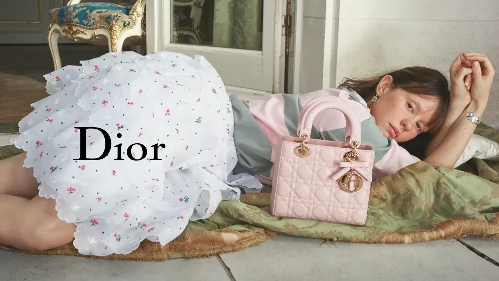 новый кампейн сумок Lady Dior