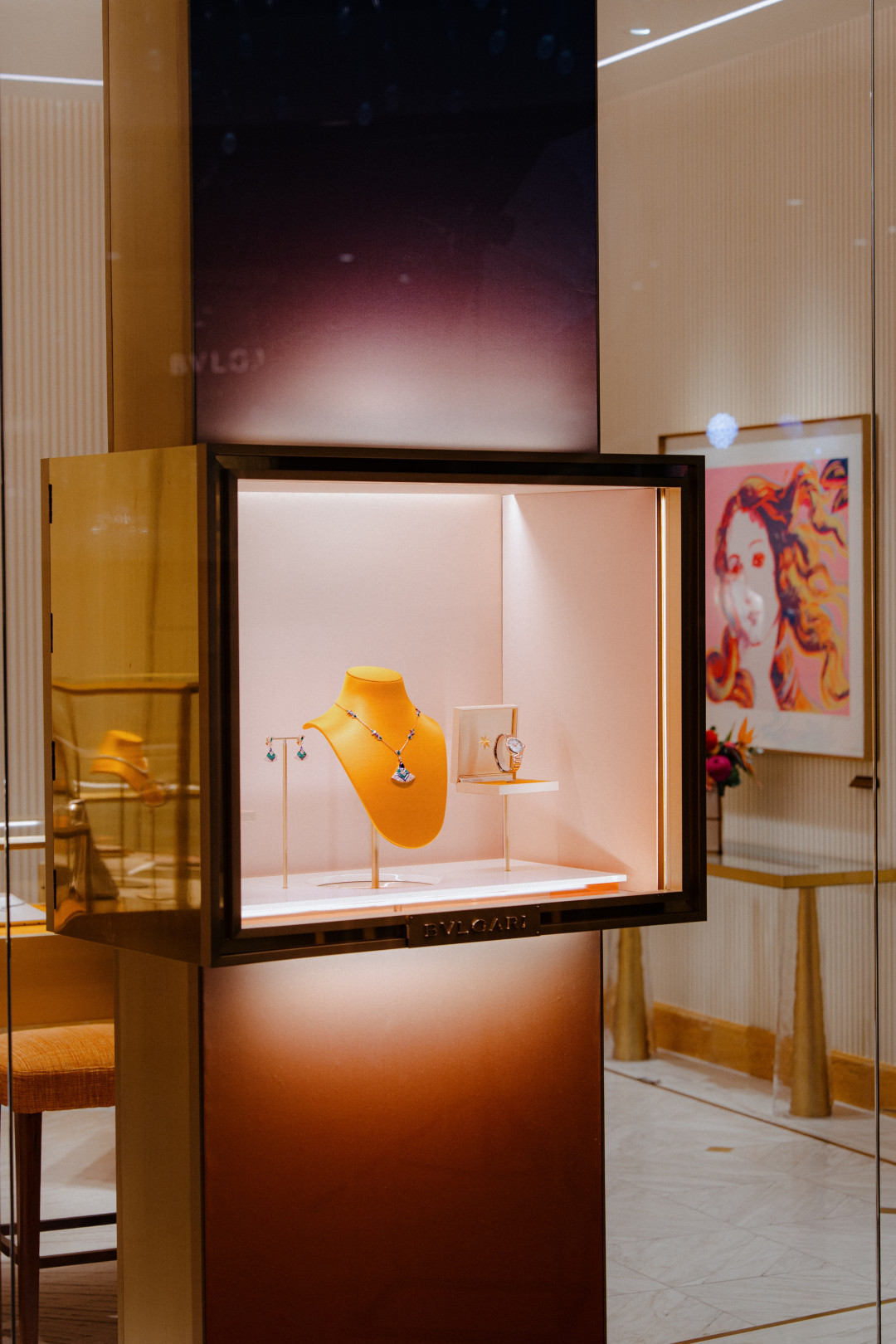 открытие обновленного бутика Bvlgari