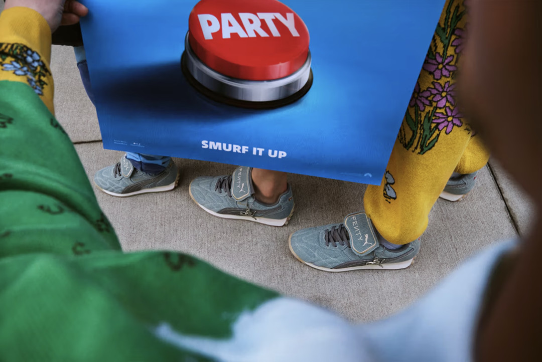 FENTY x PUMA представили коллекцию, вдохновленную «Смурфиками»