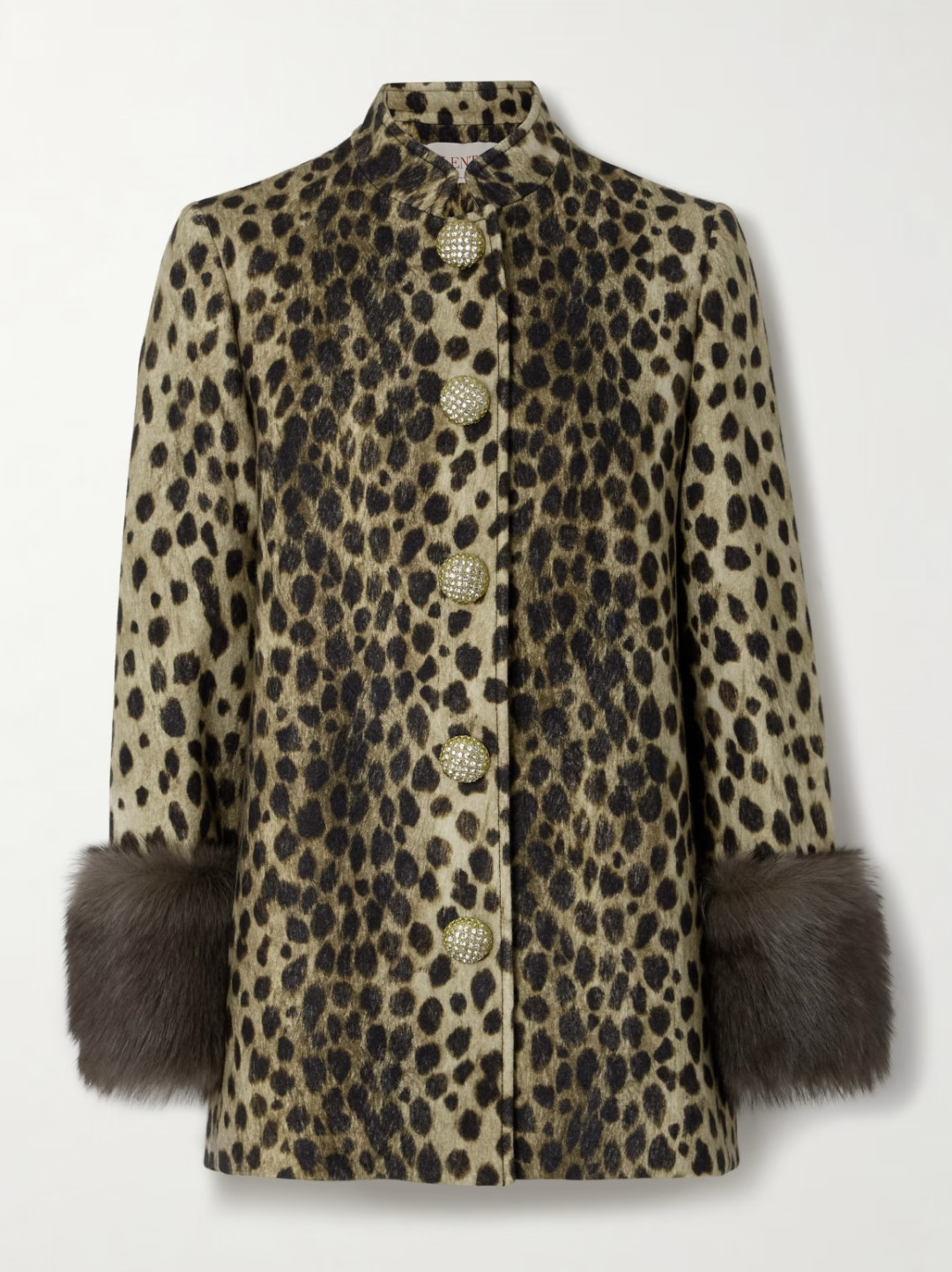 Где купить жакет с анималистическим принтом как Улмекен Дуйсенби?