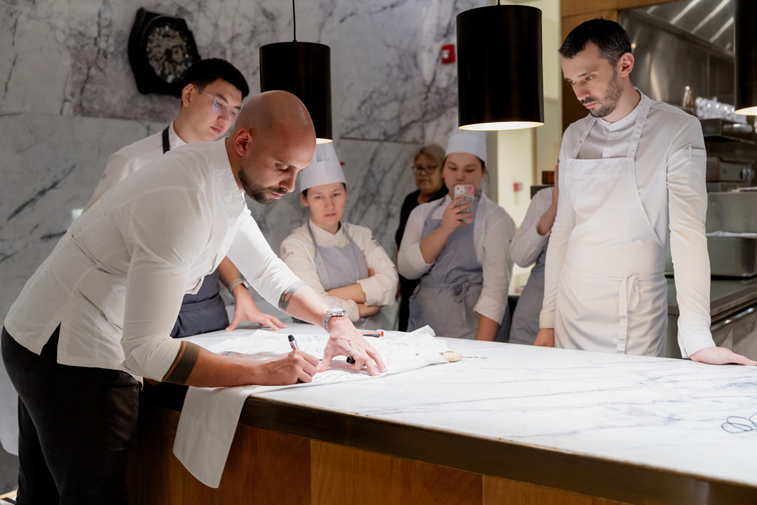 итальянский ужин в Selfie Astana