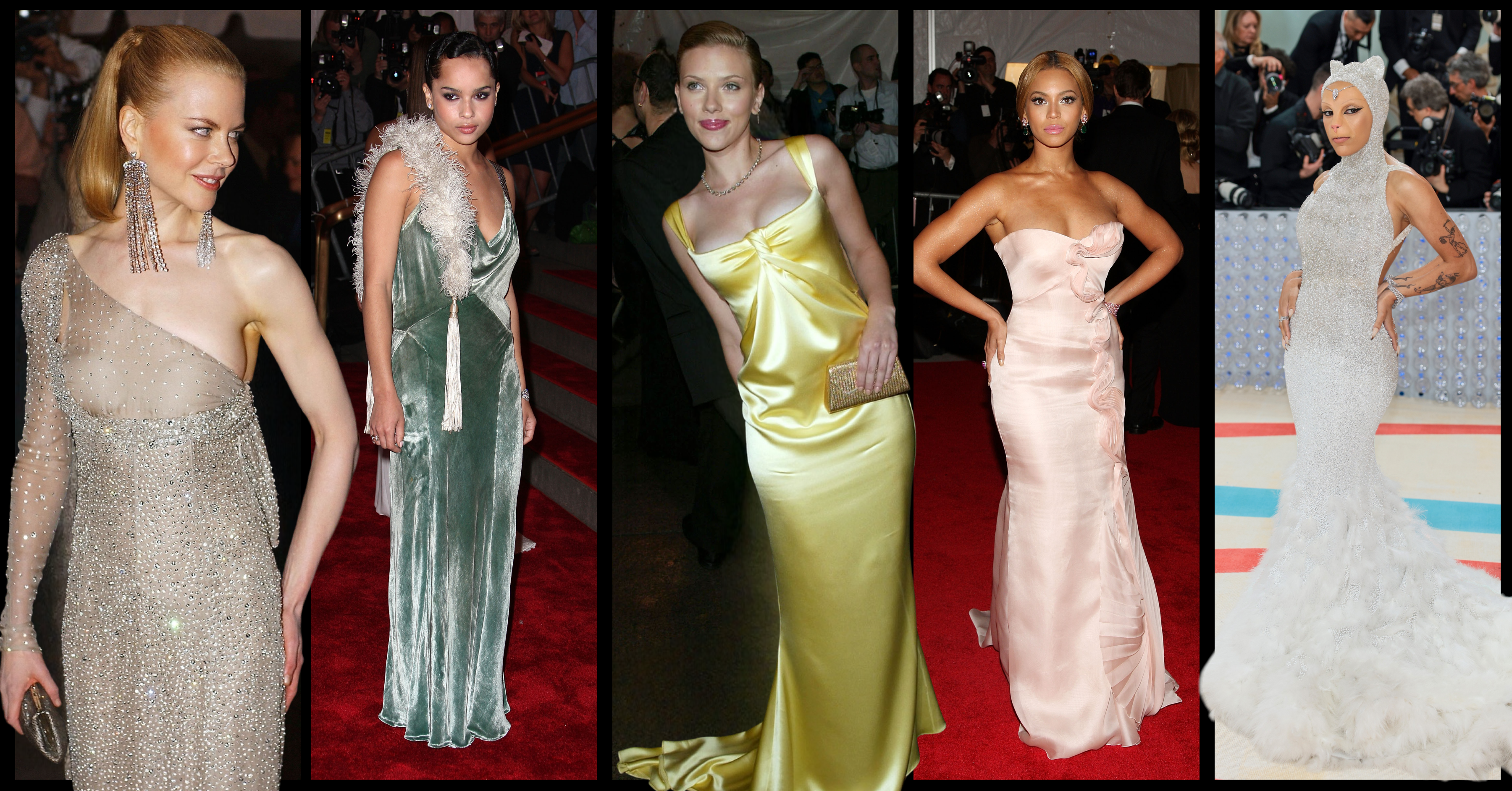 первые выходы звезд на Met Gala