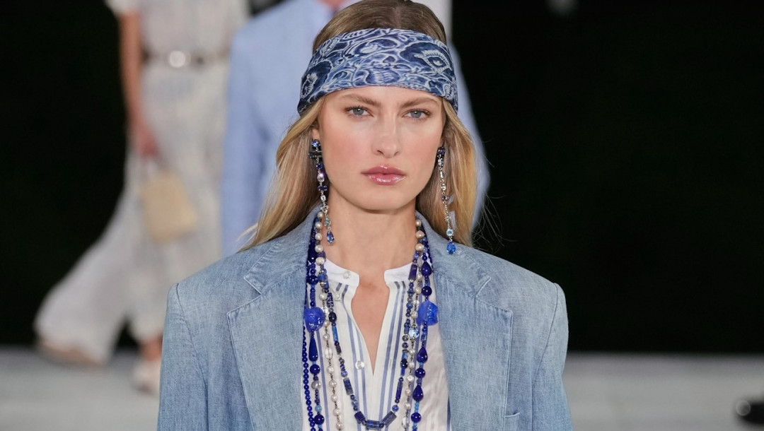 Плиссированные джинсы