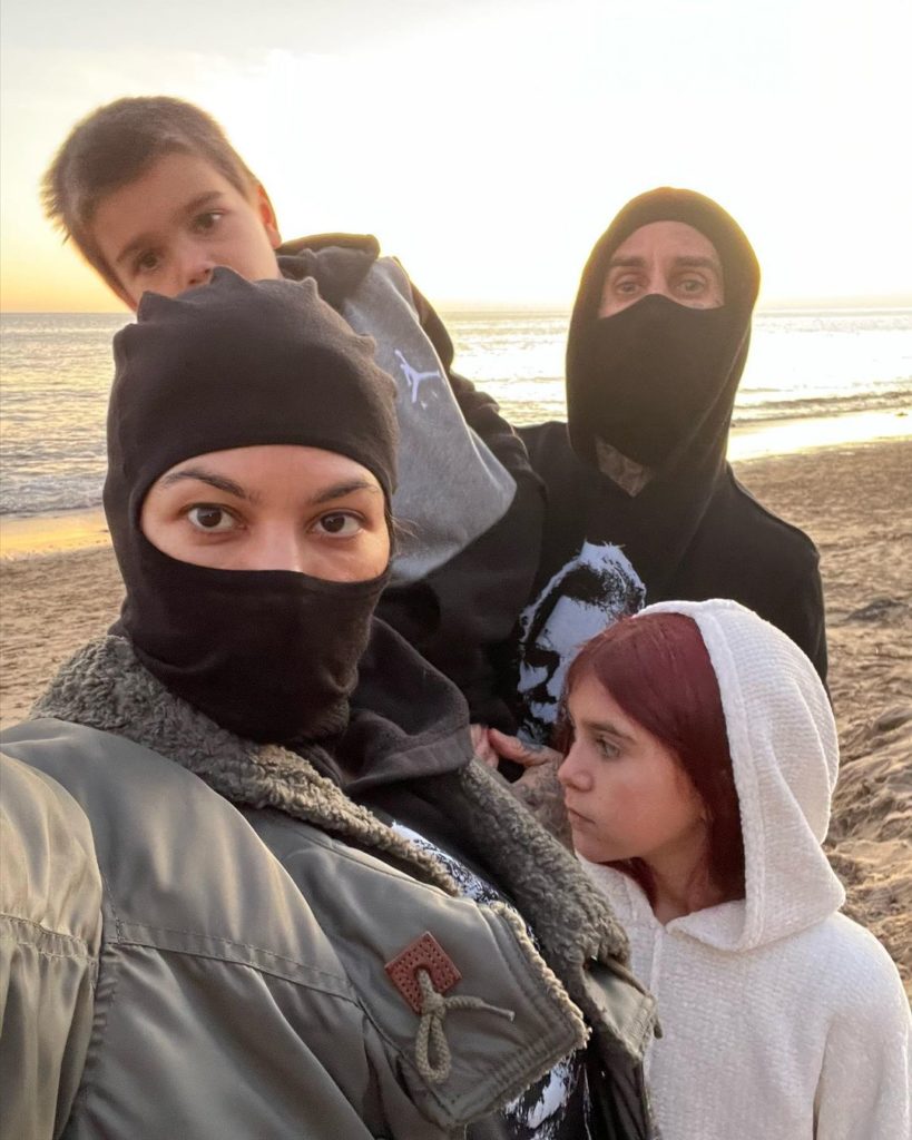 Кортни Кардашьян и Трэвис Баркер