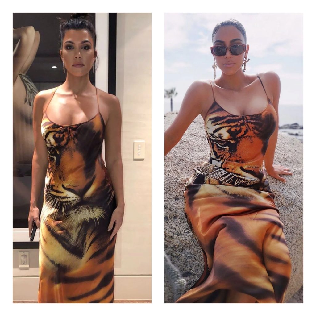 звезды в одинаковых нарядах