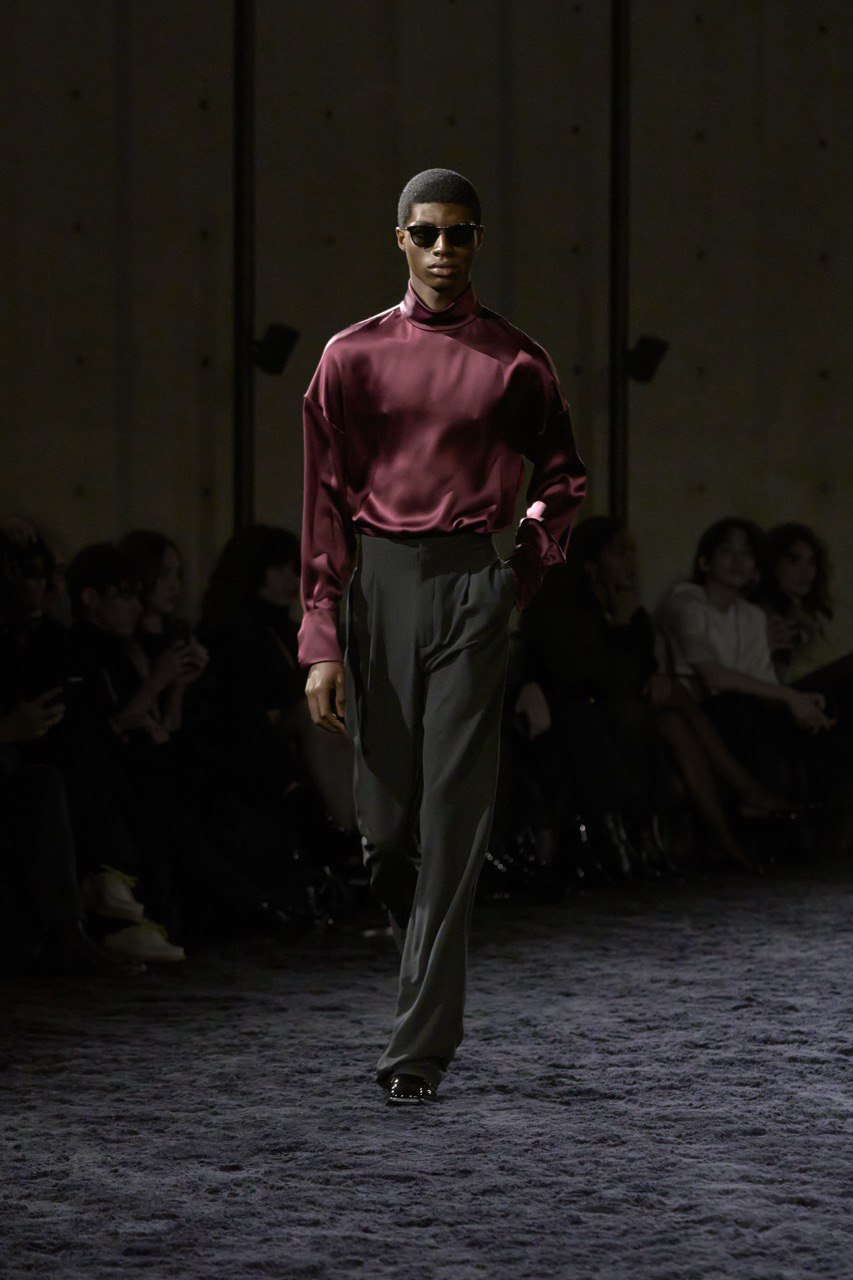 мужская коллекция Saint Laurent