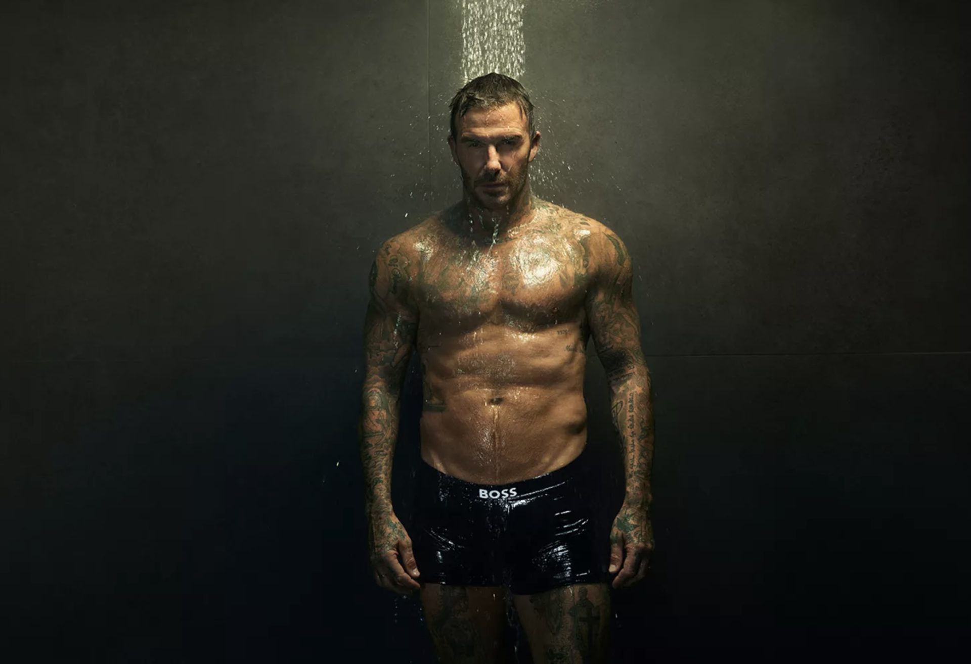 Дэвид Бекхэм Hugo Boss