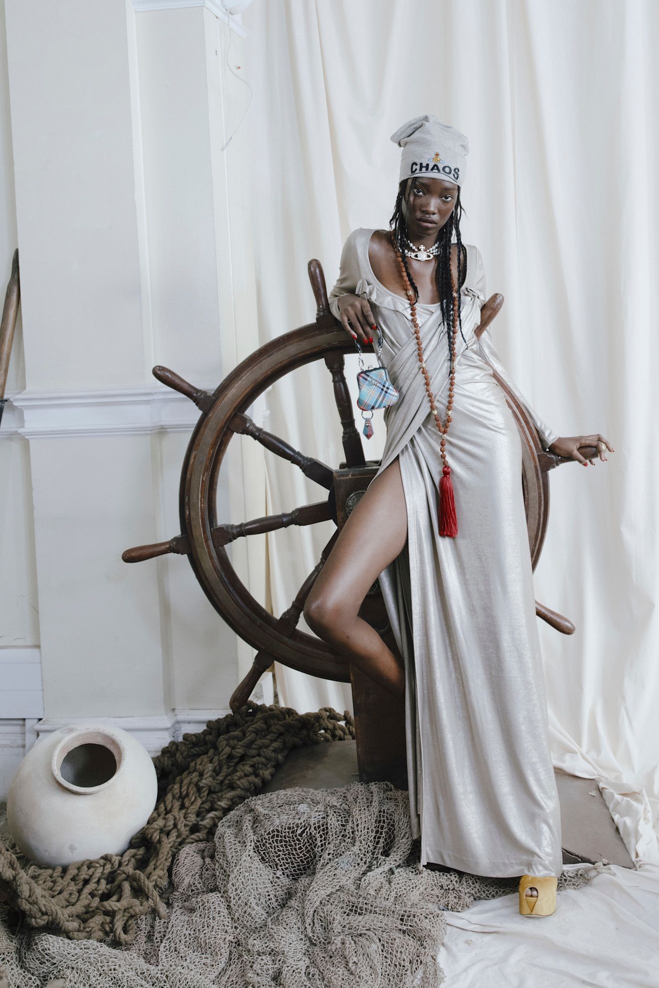 жемчужное колье Vivienne Westwood